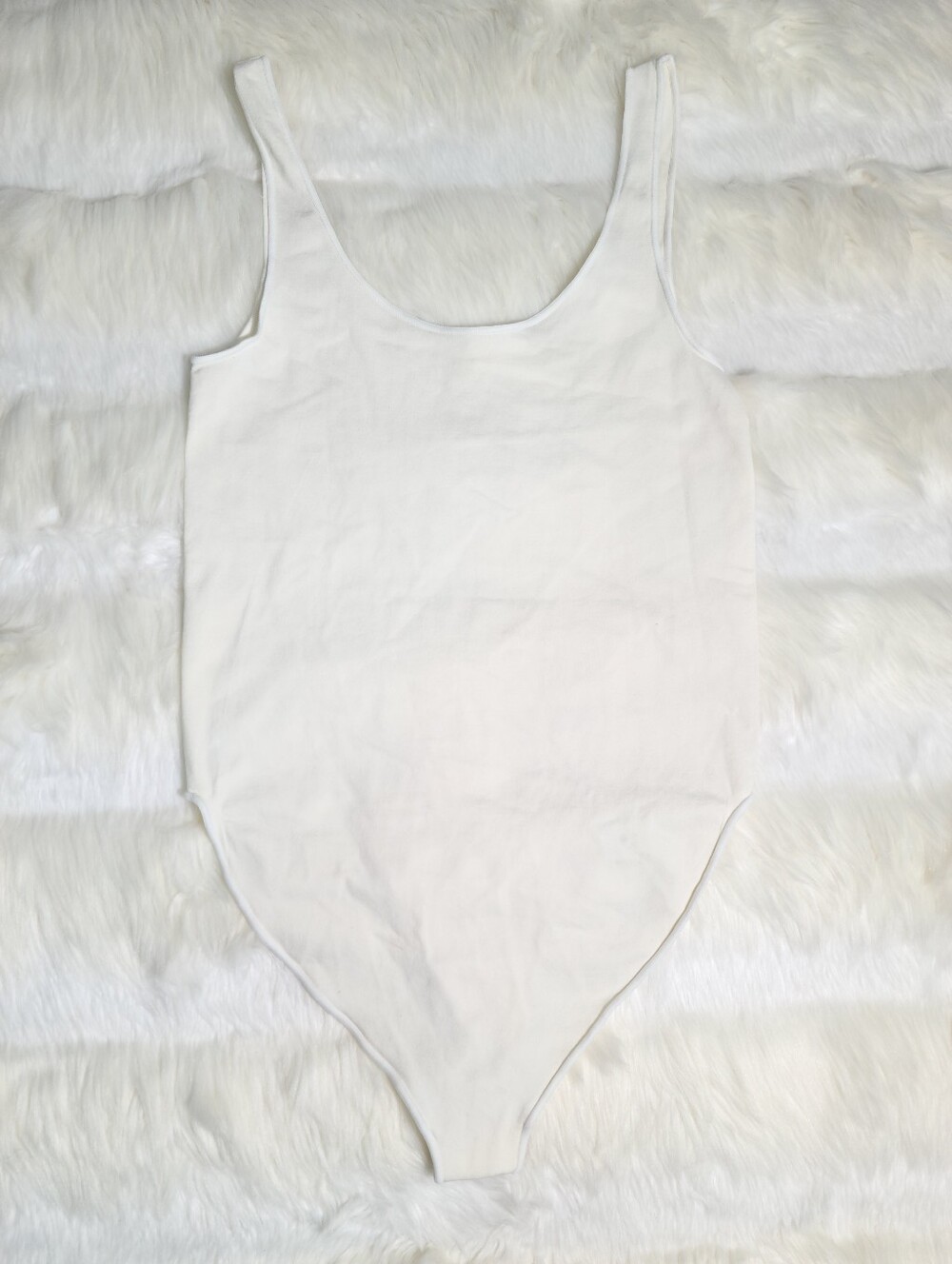 SKIMS Thong Bodysuit White Marble Women Small Medium NEW